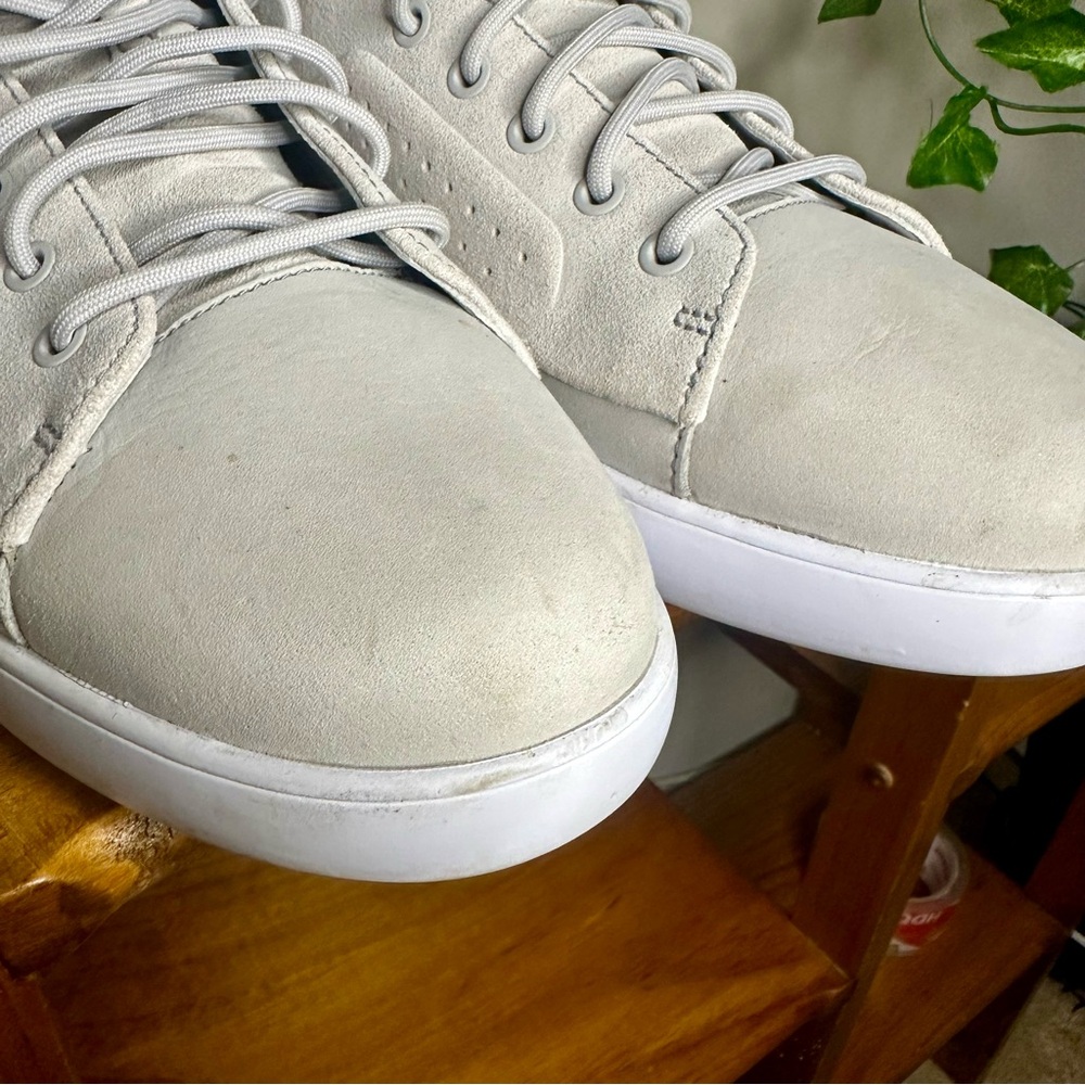 💥LAST CHANCE💥Suede Under Armour UAS Club Mid Leather Sneaker, Size 10.5 Boot - Picture 9 of 15